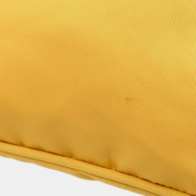 Pre Owned Prada Yellow Nylon Shoulder Bag