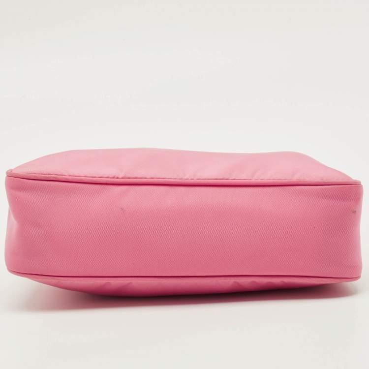 مملوكة مسبقًا Prada Re-Edition 2000 Pink Nylon Shoulder Bag