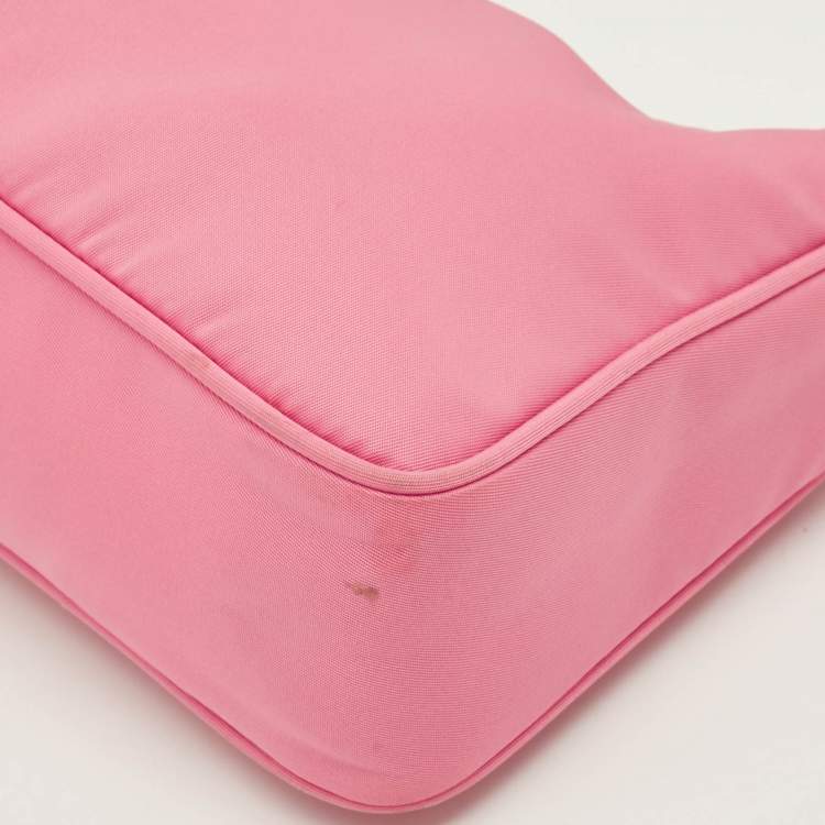 مملوكة مسبقًا Prada Re-Edition 2000 Pink Nylon Shoulder Bag