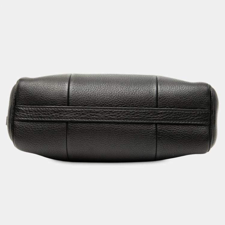 مملوكة مسبقًا Prada Black Mini Vitello Phenix Crossbody