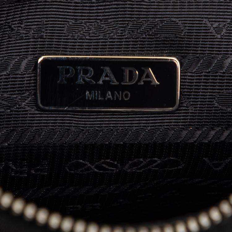 Pre Owned Prada Black Re Nylon Re Edition 2005 Shoulder Bag