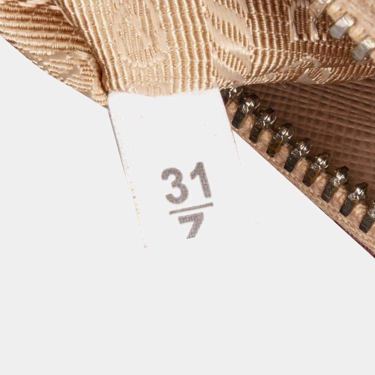 Pre Owned Prada Brown Saffiano Lux Promenade Backpack