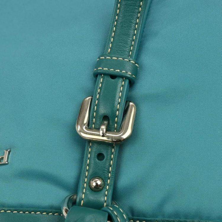Pre Owned Prada 2way Blue Nylon Shoulder Bag