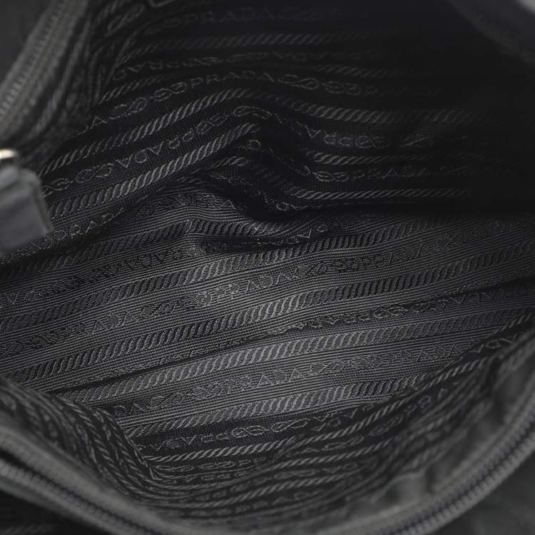 Pre Owned Prada Black Nylon Tote
