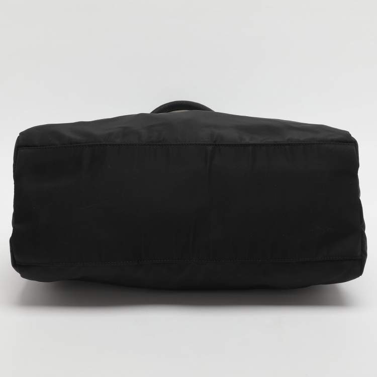 Pre Owned Prada Black Nylon Tote