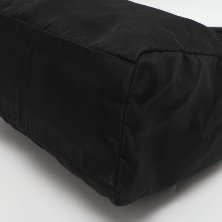 Pre Owned Prada Black Nylon Tote