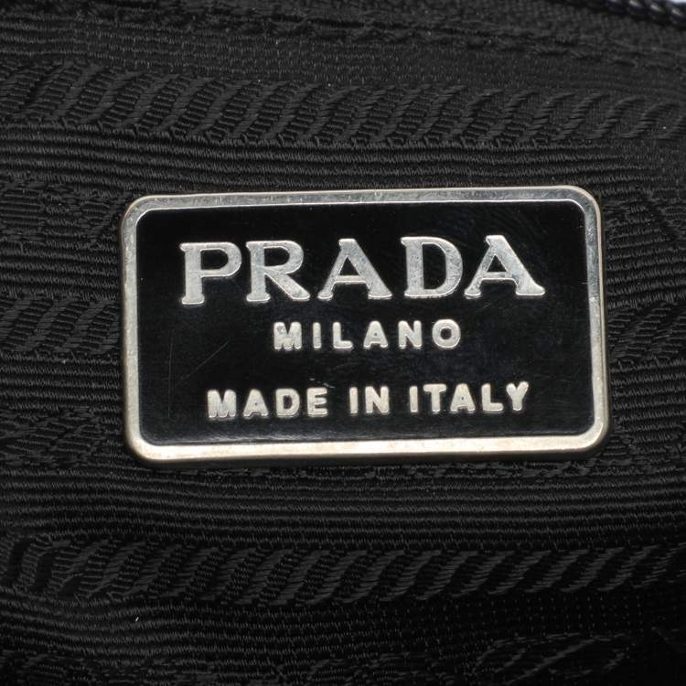 Pre Owned Prada Black Nylon Tote