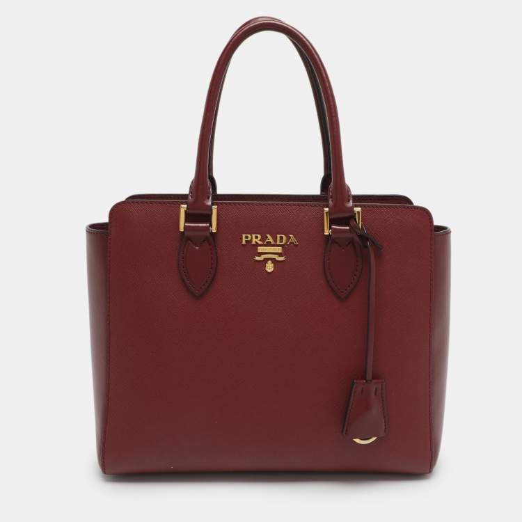 مملوكة مسبقًا Prada Cerise Saffiano Soft Leather Tote
