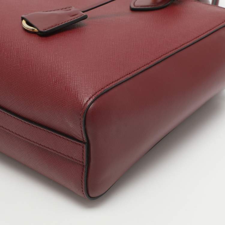 مملوكة مسبقًا Prada Cerise Saffiano Soft Leather Tote