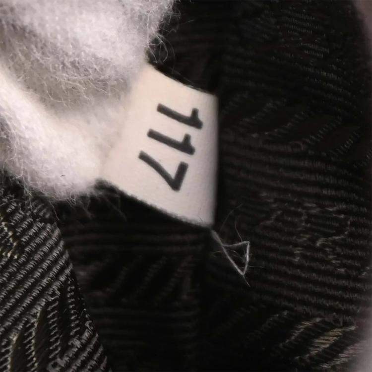 Pre Owned Prada Brown/Red Canvas Leather Handbag