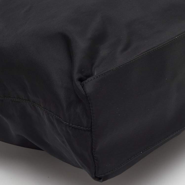 مملوكة مسبقًا Prada Tessuto City Black Nylon Tote