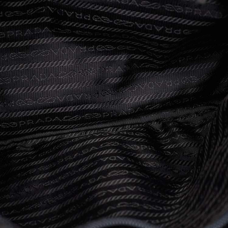 مملوكة مسبقًا Prada Tessuto City Black Nylon Tote