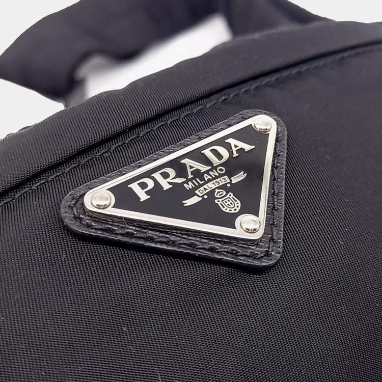 Pre Owned Prada fabric hip sack