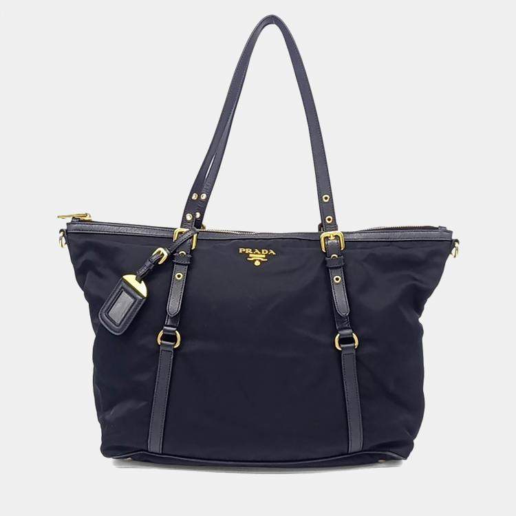 مملوكة مسبقًا Prada Black Nylon fabric shoulder bag