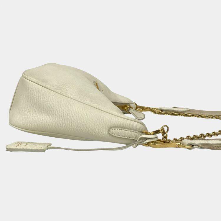 Pre Owned Prada Saffiano Re-Edition 2005 Satchel