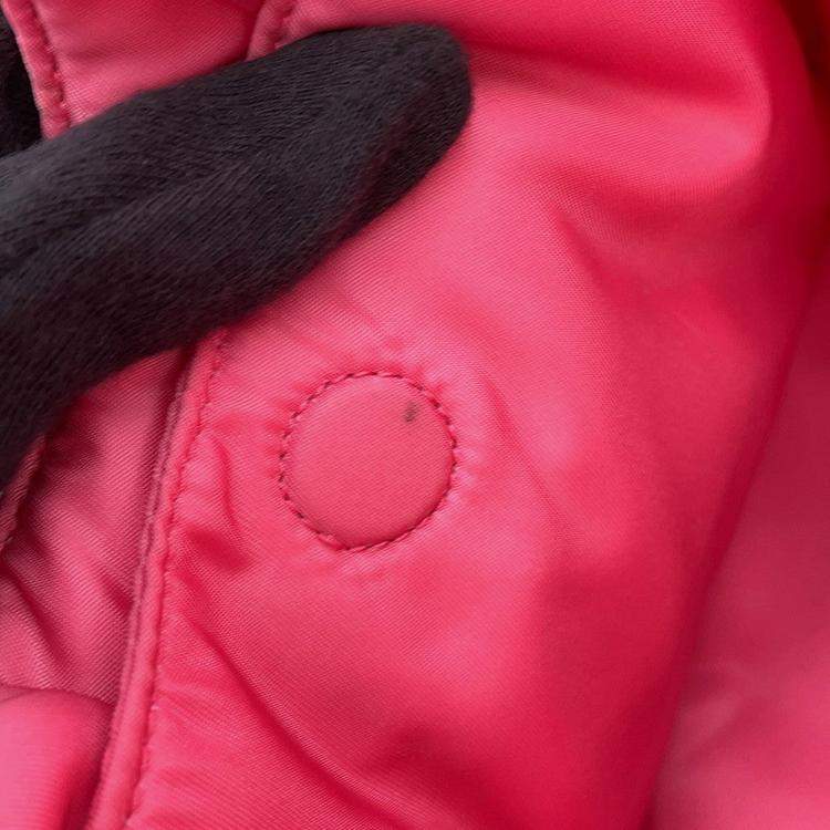 Pre Owned Prada Re-Nylon 2Way Handbag Pink Nylon