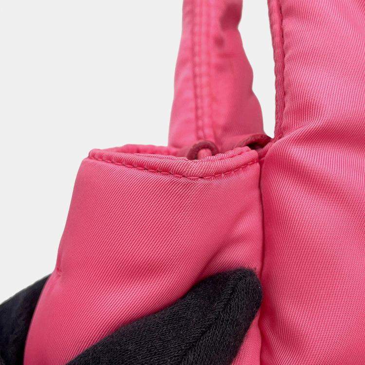 Pre Owned Prada Re-Nylon 2Way Handbag Pink Nylon