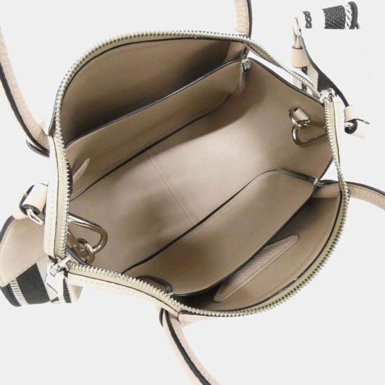 Pre Owned Prada Light pink Vitello Daino Handbag