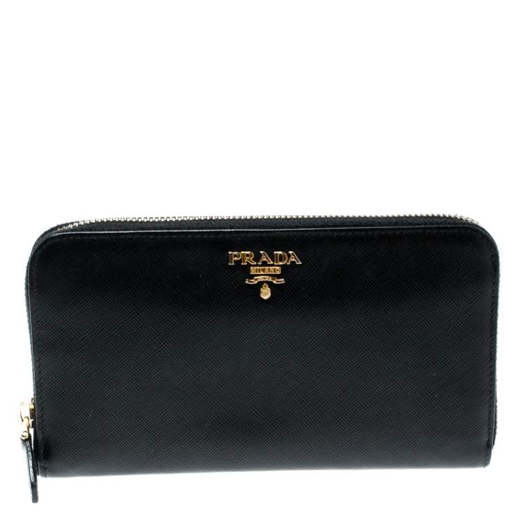 Large Saffiano Designer Wallets Small Leather Wallet Prada Leather