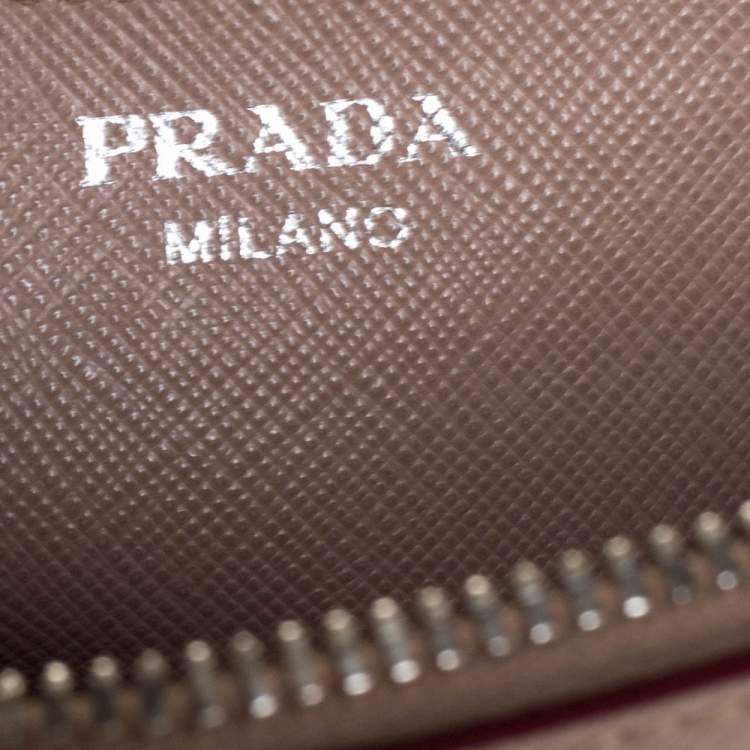 Pre Owned Prada Beige Saffiano Lux Leather Promenade Backpack