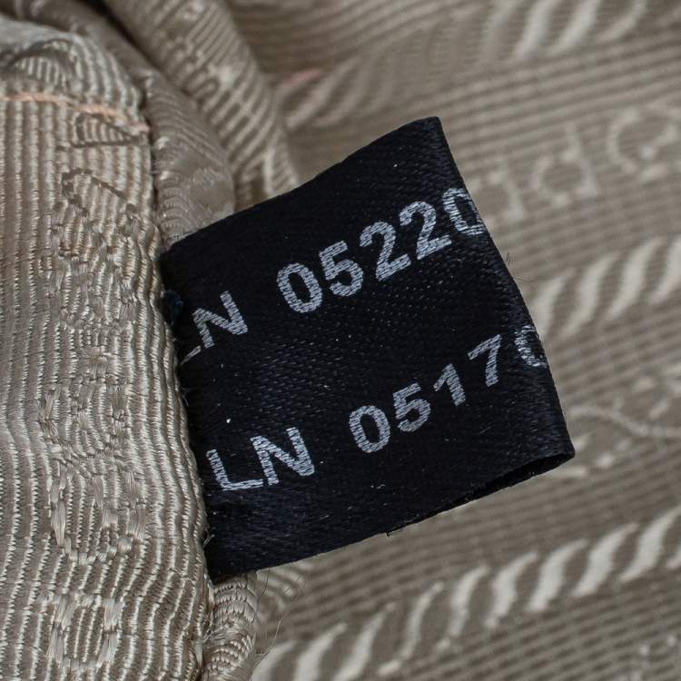 Pre Owned Prada White Ombre Deerskin Leather, Croco and Lizard Trim Patchwork Cervo Bowler Bag