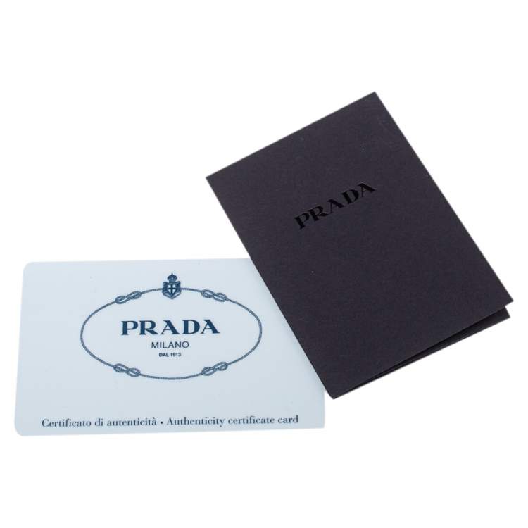 Pre Owned Prada Black Saffiano Lux Leather Medium Sidonie Top Handle Bag