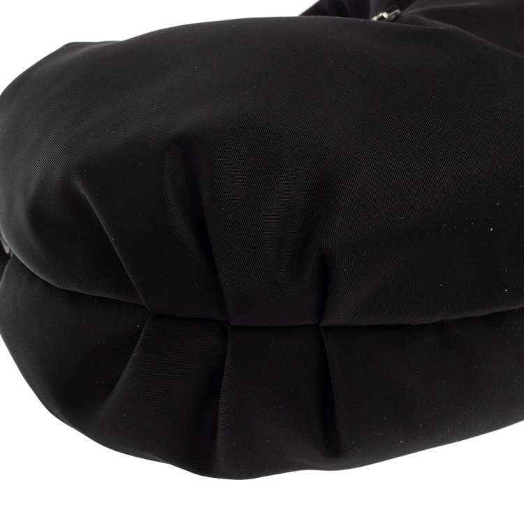 Pre Owned Prada Black Nylon Re-Edition 2006 Hobo