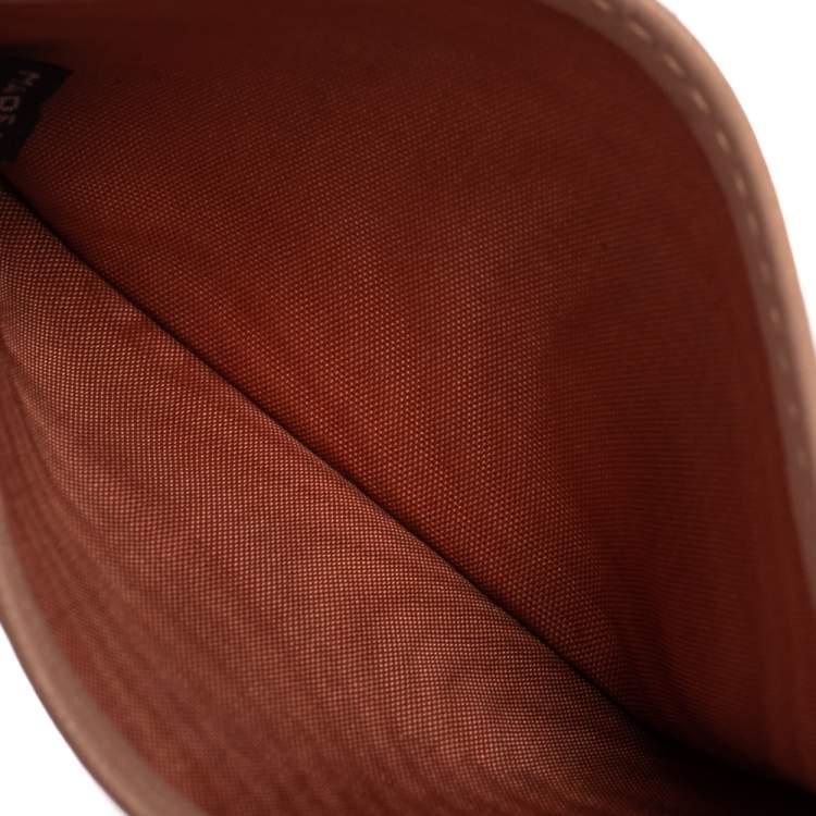 Pre Owned Prada Pink Nappa Gaufre Leather Card Holder