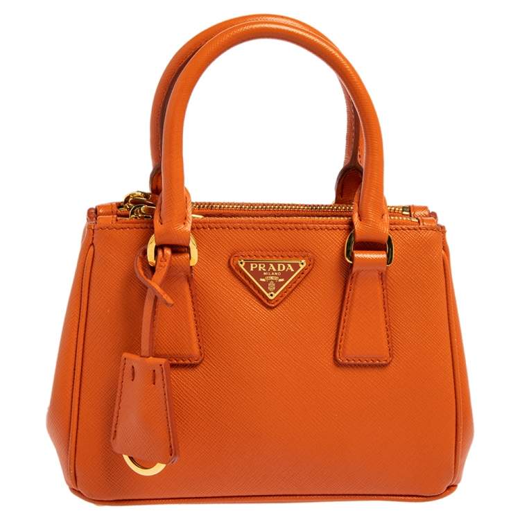 PRADA, Mini Saffiano Leather Galleria Bag, Women, Mini Bags