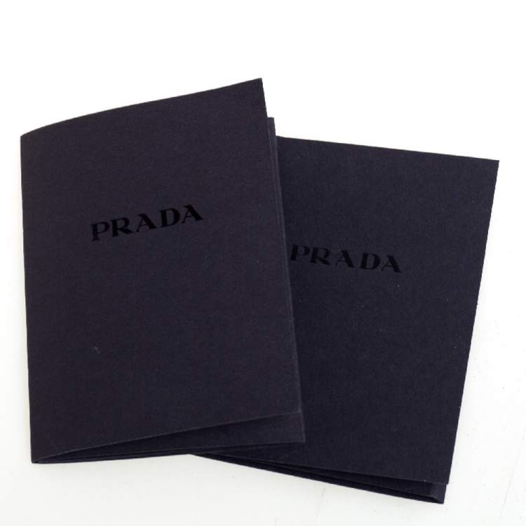Pre Owned Prada Black Saffiano Leather Small Galleria Double Zip Tote