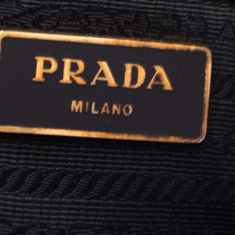 Pre Owned Prada Purple Spazzolato Leather Large Galleria Tote