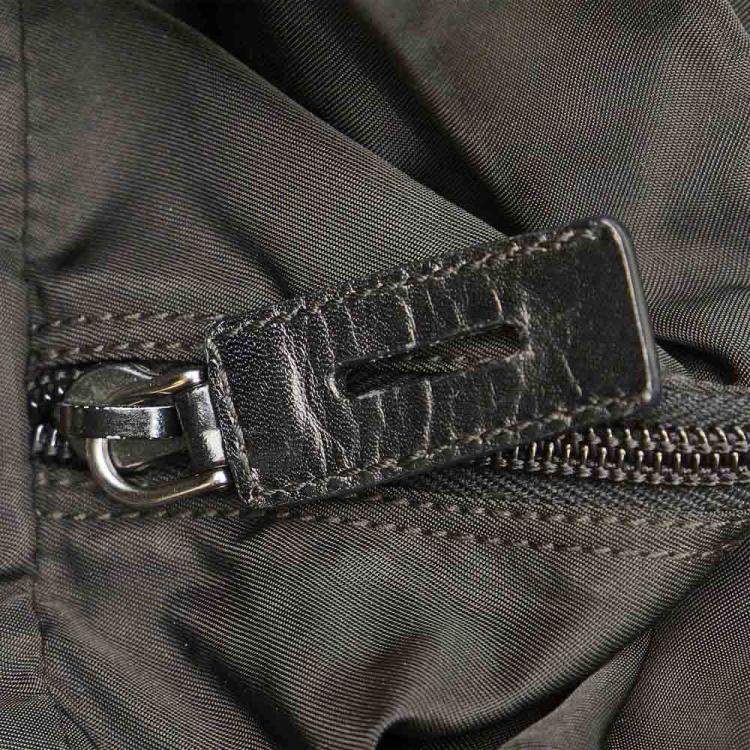 Pre Owned Prada Black Tessuto Handbag