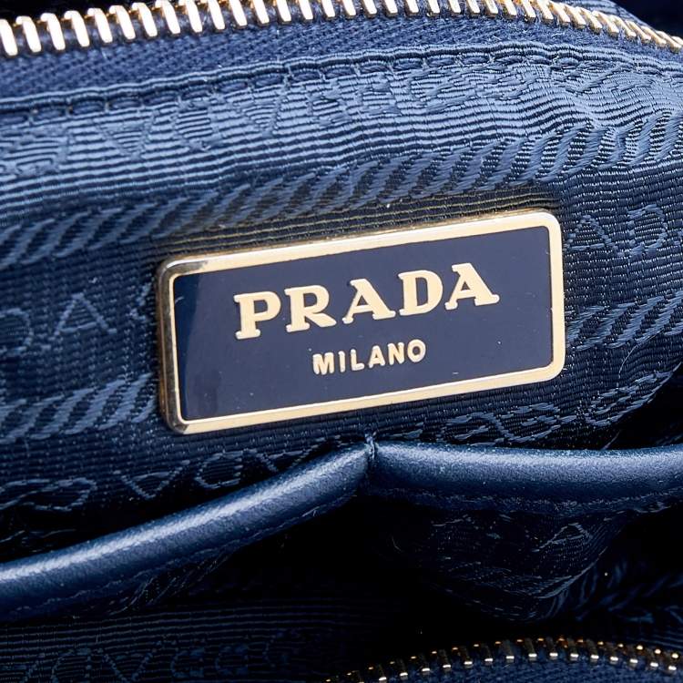Pre Owned Prada Black Nylon Diaper Bag