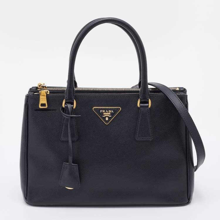 Authentic Prada Saffiano Lux Galleria Double Zip Tote