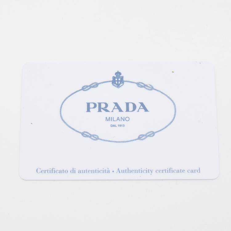 Pre Owned Prada Turquoise Blue Saffiano Leather Pyramid Frame Satchel