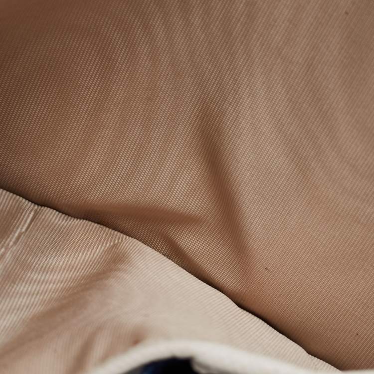 Pre Owned Prada White Saffiano Leather Bifold Wallet