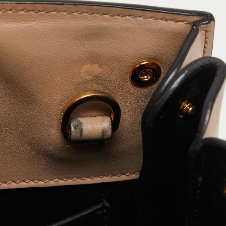 Pre Owned Prada Beige Saffiano Leather Bibliotheque Tote