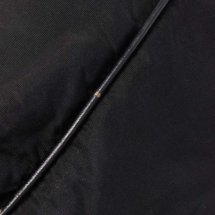 Pre Owned Prada Black Tessuto Tote Bag