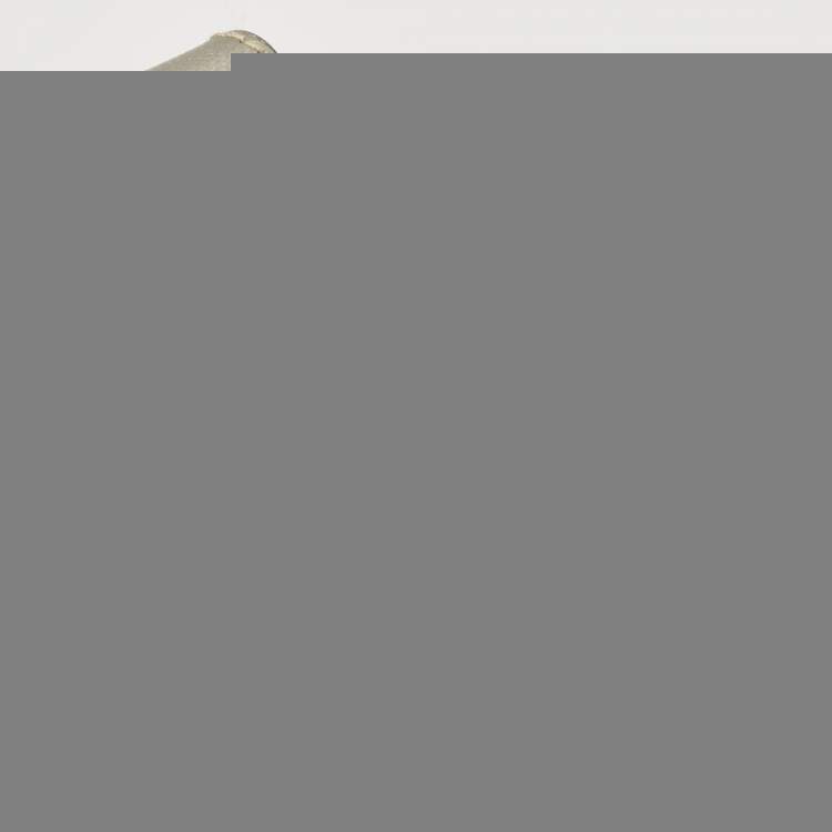 Pre Owned Prada Silver Gaufre Leather Buckle Flap Messenger Bag