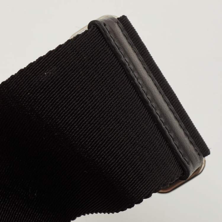Pre Owned Prada Black Tessuto Nylon Bow Tote