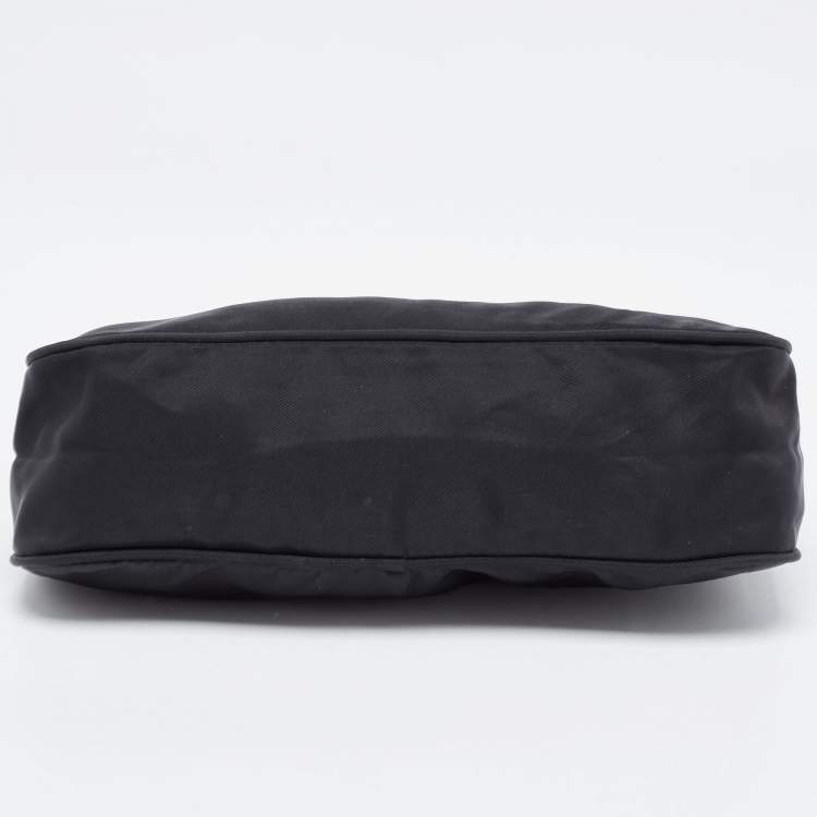 Pre Owned Prada Black Tessuto Nylon Pochette