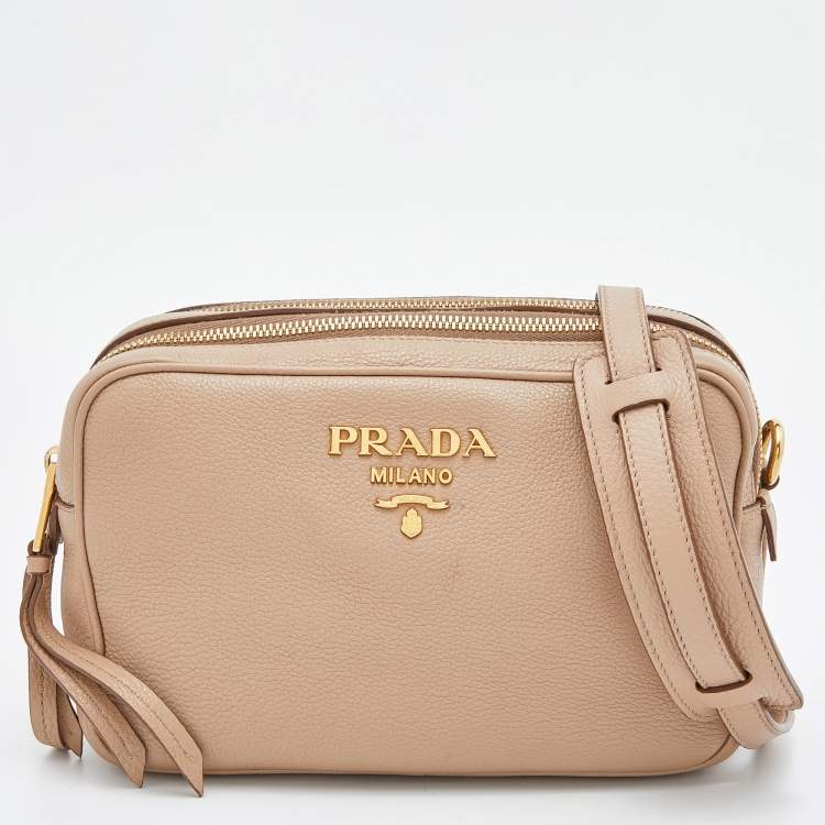 Prada double zip camera bag deals