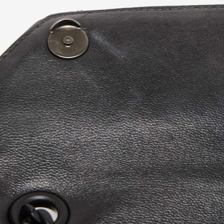Pre Owned Prada Black Quilted Leather Large Spectrum Shoulder Bag