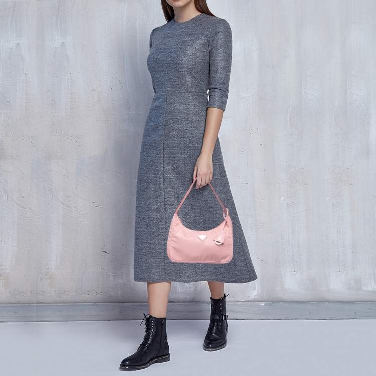 Prada Pink Nylon Mini Re-Edition 2000 Shoulder Bag Prada | The Luxury Closet