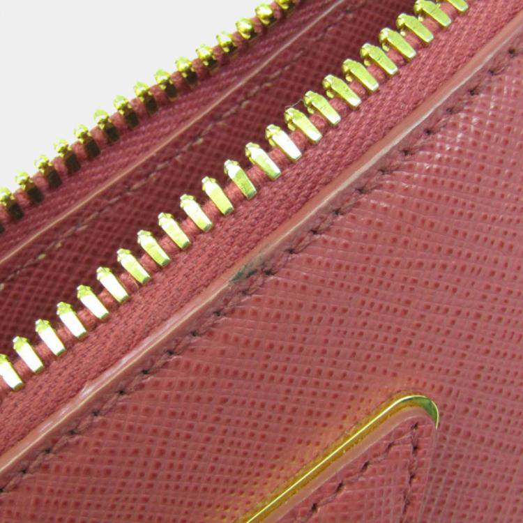 Pre Owned Prada Pink Leather Small Promenade Satchel
