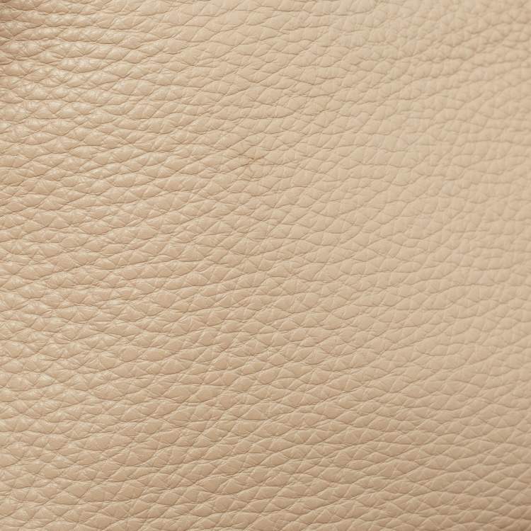 Pre Owned Prada Beige Leather Mini Crossbody Bag
