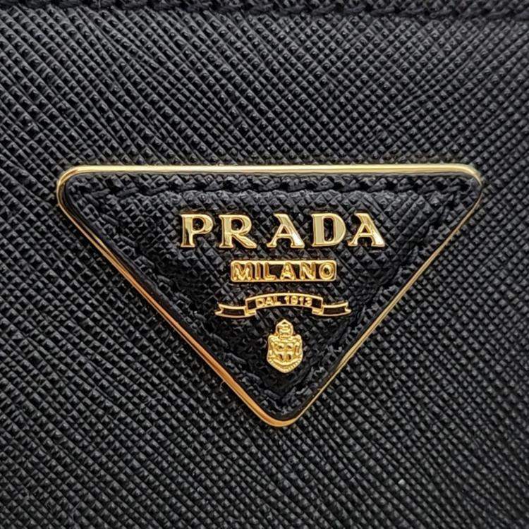 Pre Owned Prada Saffiano Lux Tote and Shoulder Bag
