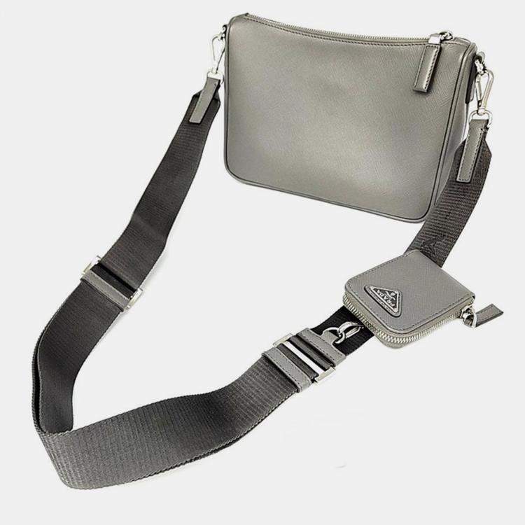 Prada Bluette Mini Camera Crossbody Bag – THE CLOSET