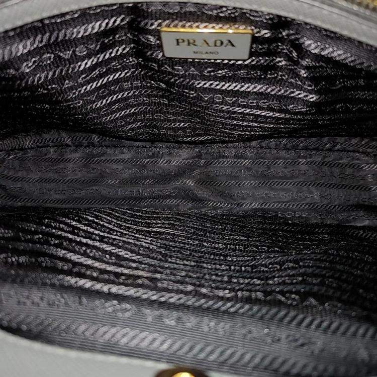 Pre Owned Prada Saffiano Lux Tote with Shoulder Bag
