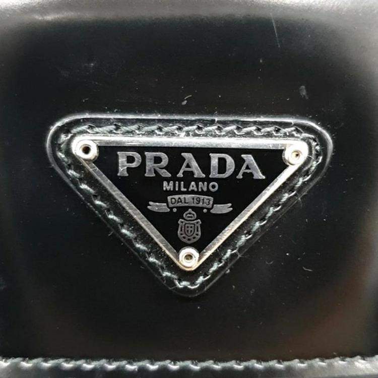 Pre Owned Prada Cleo Brushed Shoulder Bag